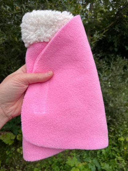 Hobby horse blanket soft pink