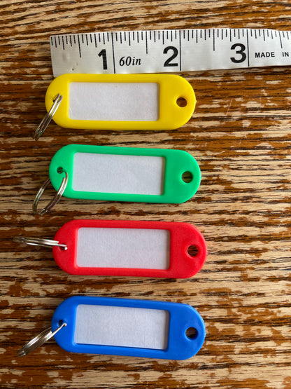 Name tag keychain for hobby horse
