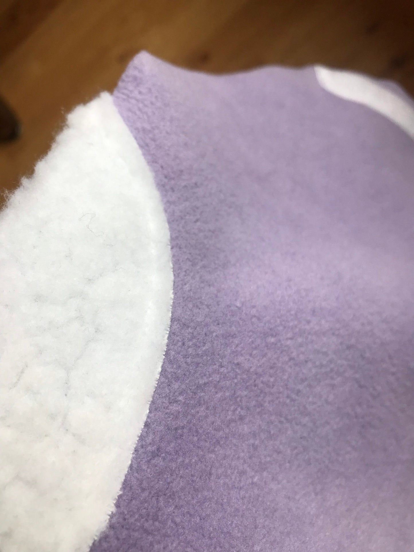 Hobby horse soft fleece blanket with padding, light purple, lavender color, Hobby horse blanket, hobby horse tack, stick horse blanket